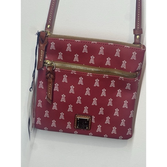 Anaheim Angels MLB Baseball Official Dooney And Bourke Crossbody Bag BNWT - Picture 1 of 16